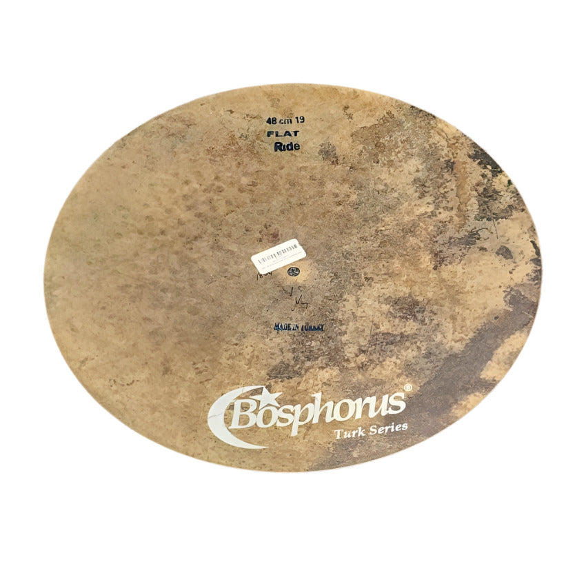 Used Bosphorus Turk Series Flat Ride 19" 1834 grams - Good - Drum Center Of Portsmouth