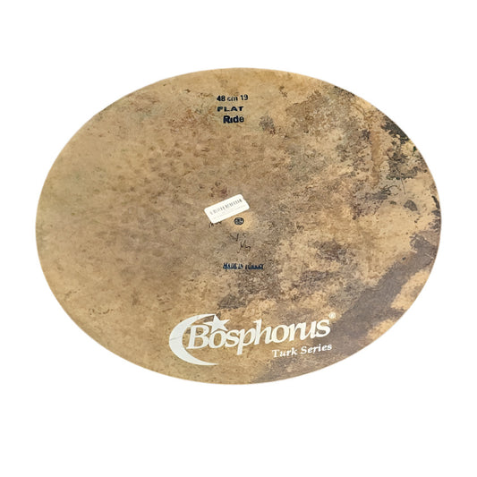 Used Bosphorus Turk Series Flat Ride 19" 1834 grams - Good - Drum Center Of Portsmouth