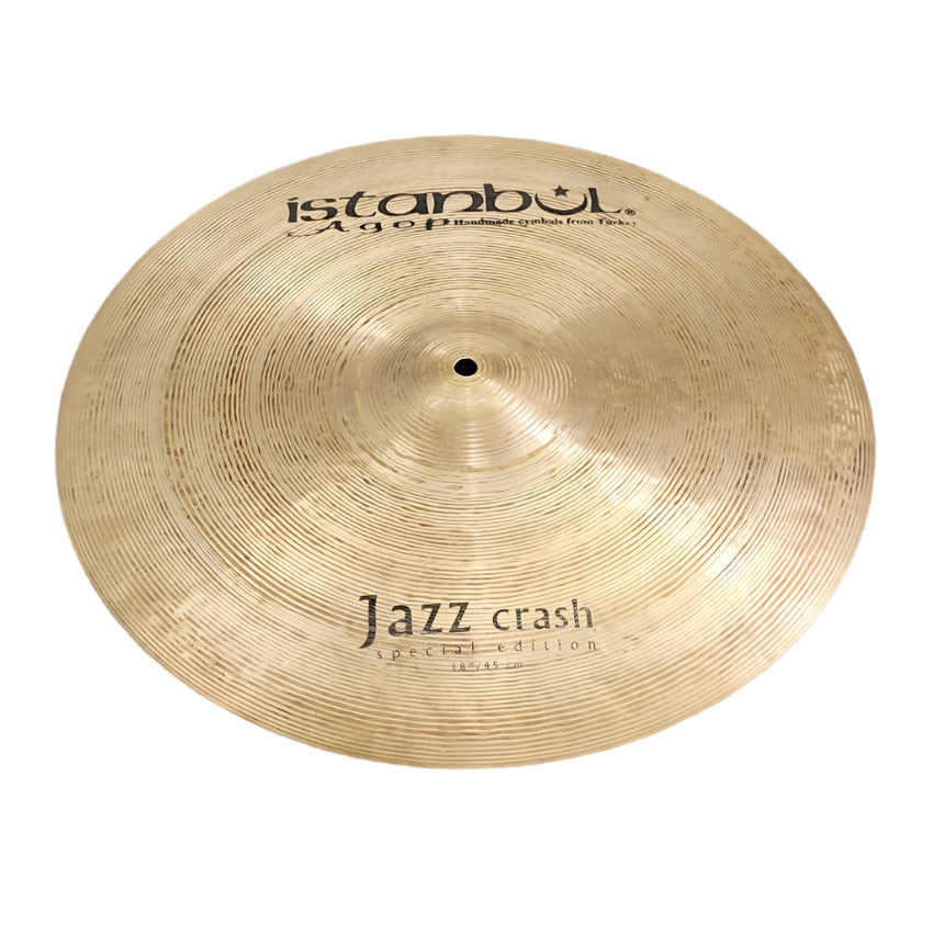 Used Istanbul Agop Special Edition Jazz Crash 18" 1207 grams - Good - Drum Center Of Portsmouth