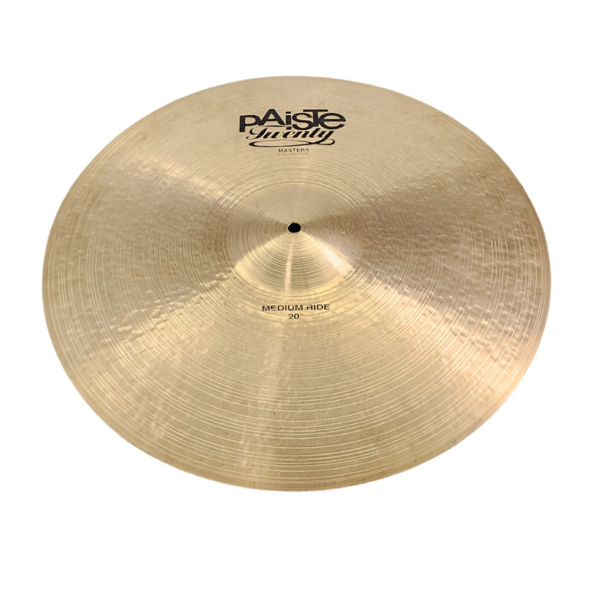 Used Paiste Twenty Masters Medium Ride 20" 2365 grams - Good - Drum Center Of Portsmouth