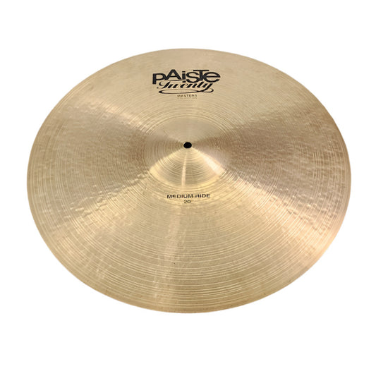 Used Paiste Twenty Masters Medium Ride 20" 2365 grams - Good - Drum Center Of Portsmouth