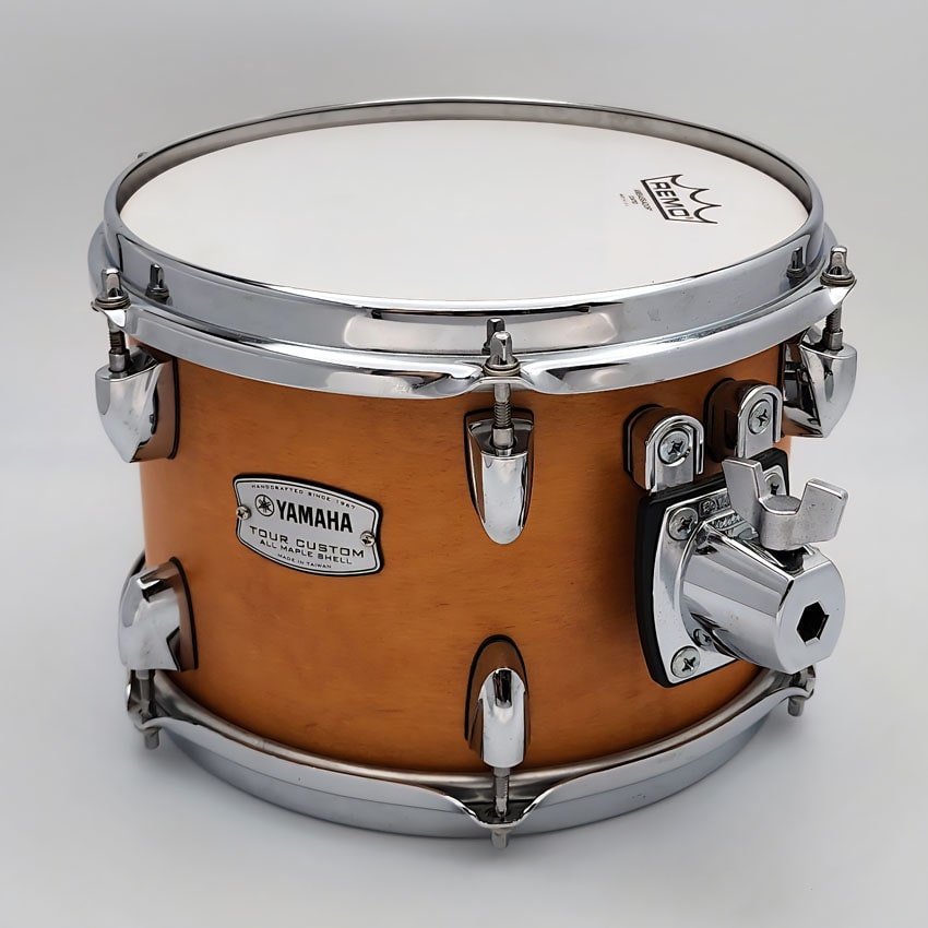 Used Yamaha Tour Custom Tom 10x7 Caramel Satin - Excellent - Drum Center Of Portsmouth