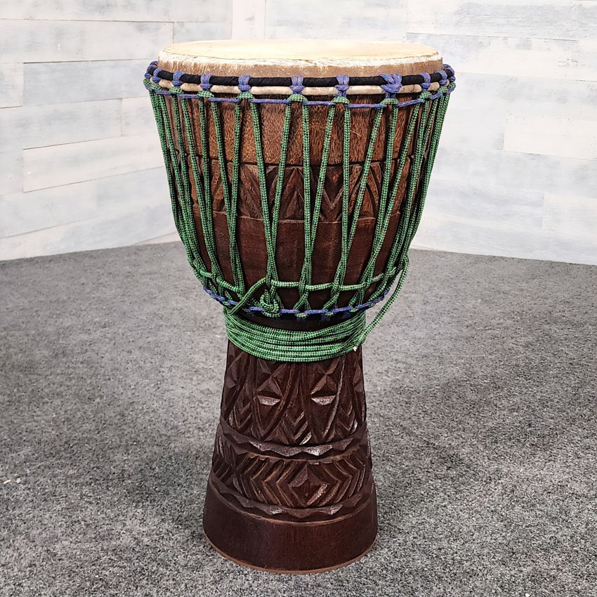 Used Handmade Rope-Tuned Djembe 13" - Very Good - Drum Center Of Portsmouth
