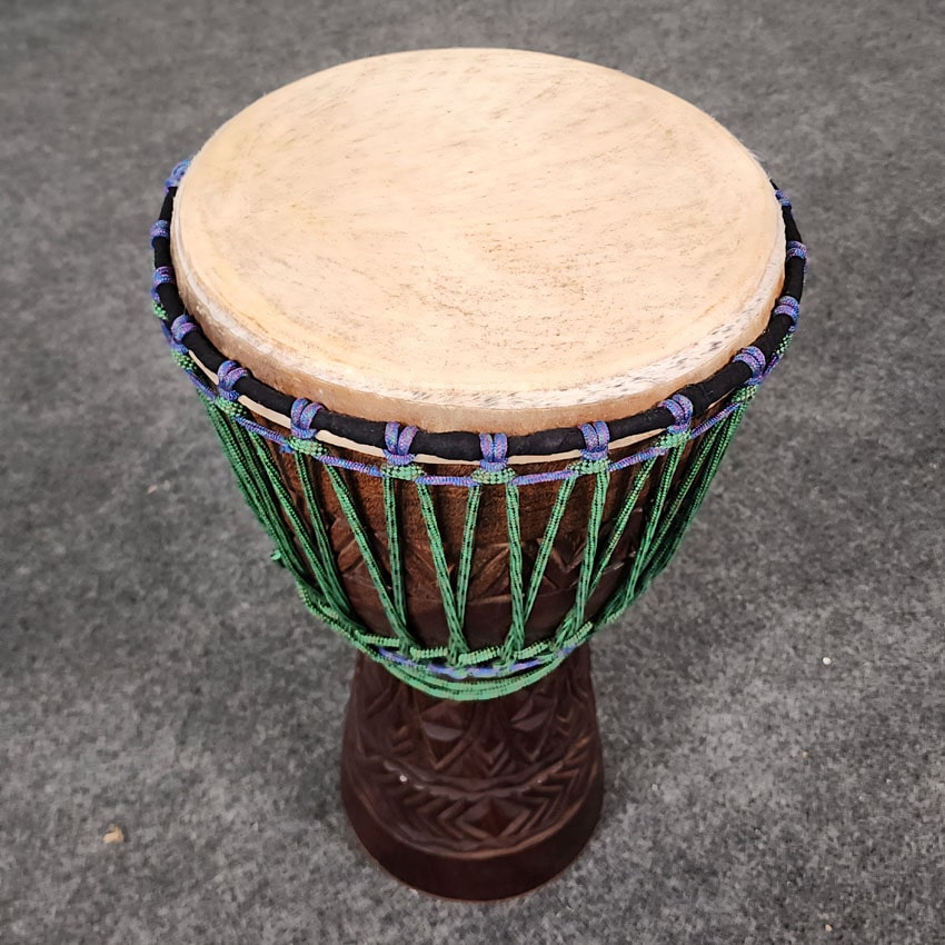 Used Handmade Rope-Tuned Djembe 13" - Very Good - Drum Center Of Portsmouth