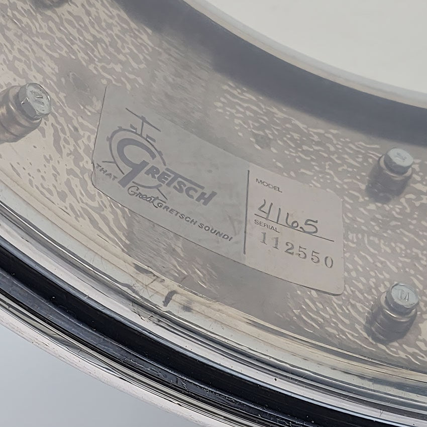 Used Vintage Gretsch 4165 COB Snare Drum 14x5 - Fair - Drum Center Of Portsmouth