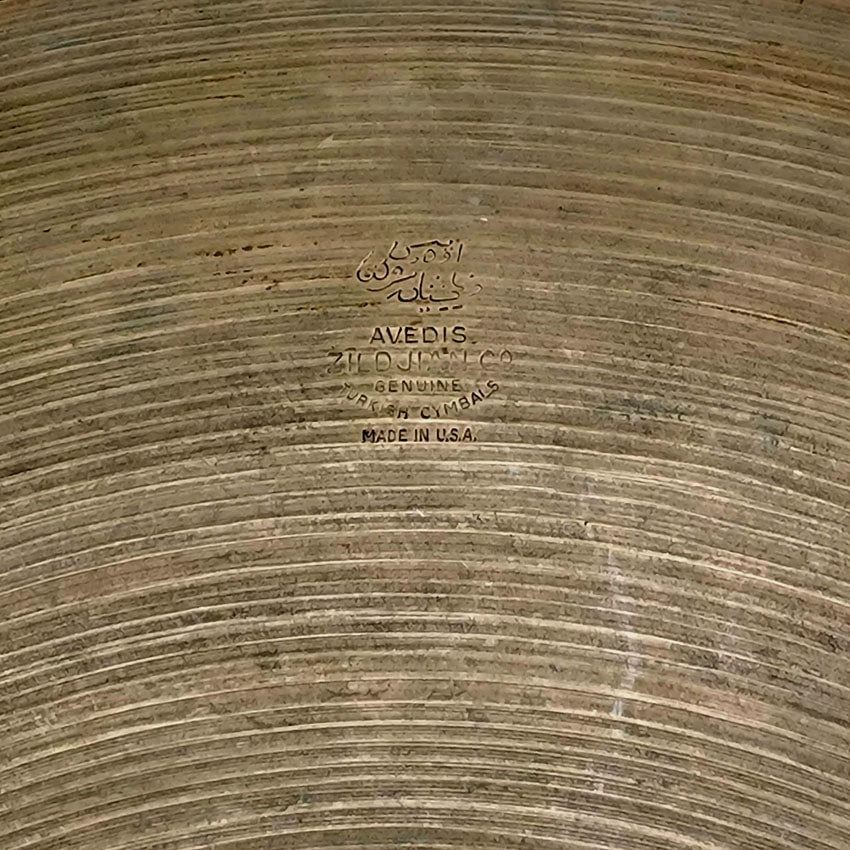 Used Vintage Zildjian Ride Cymbal 22" 2527 grams - Fair - Drum Center Of Portsmouth