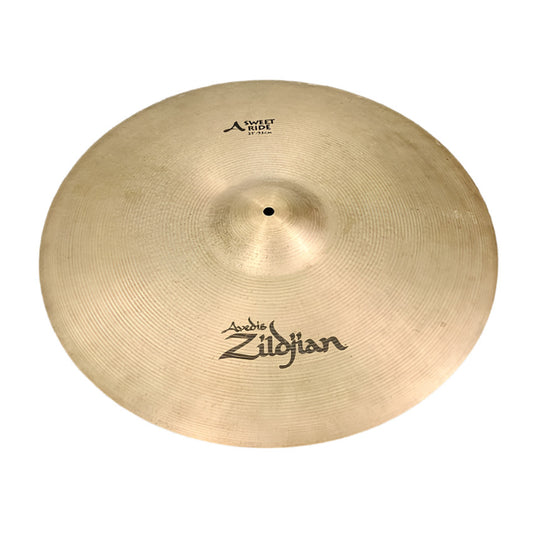 Used Zildjian A Sweet Ride Cymbal 21" 2590 grams - Good - Drum Center Of Portsmouth