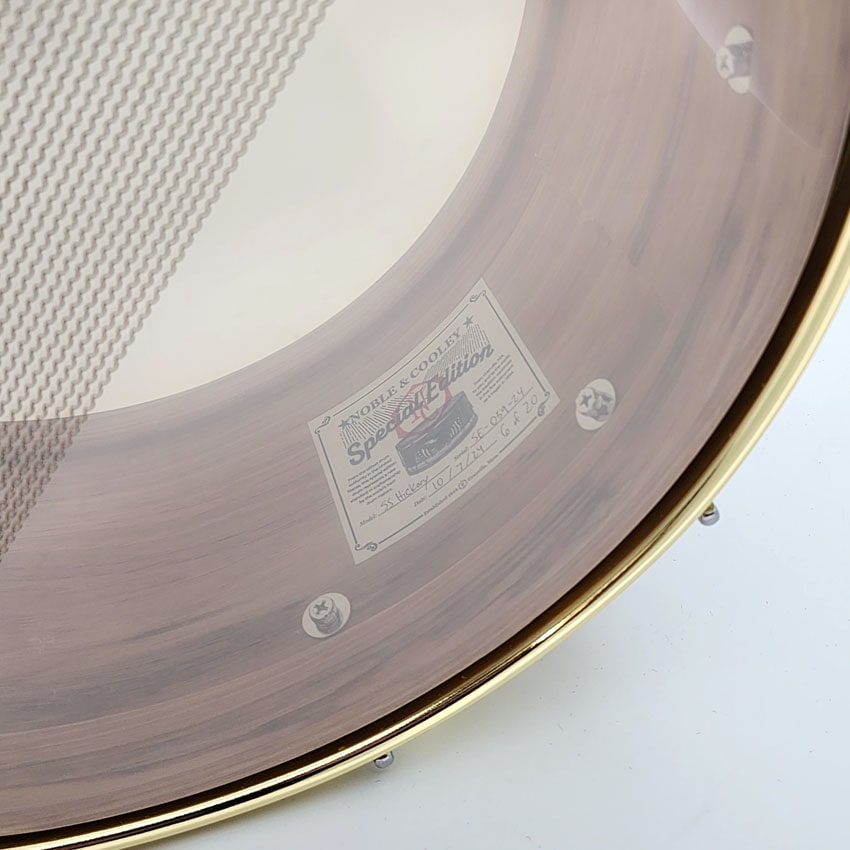 Used Noble & Cooley Solid Shell Hickory Snare Drum 14x7 - Very Good - Drum Center Of Portsmouth