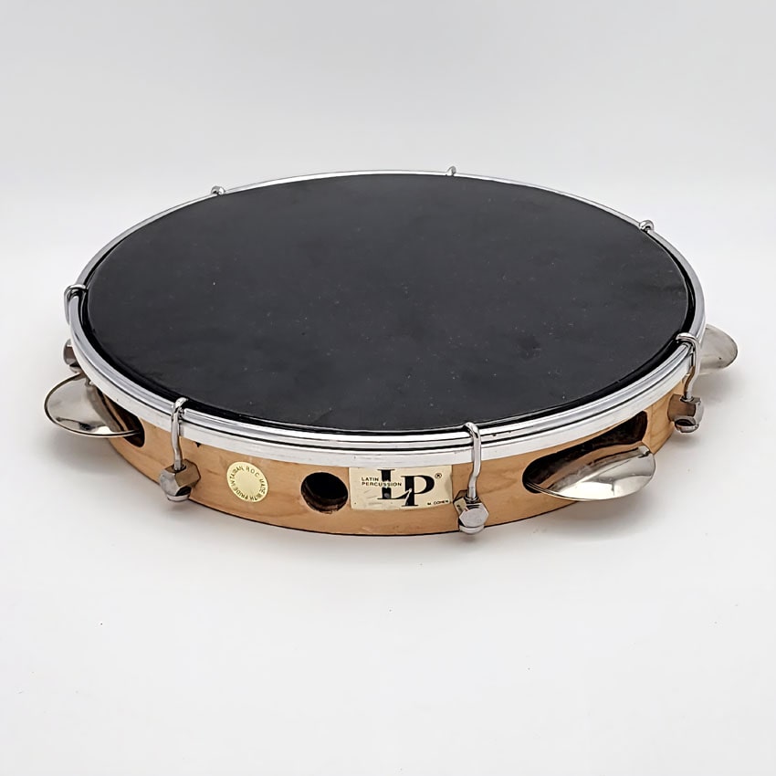 Used LP Wood Pandeiro w/Synthetic Head 10" - Fair - Drum Center Of Portsmouth