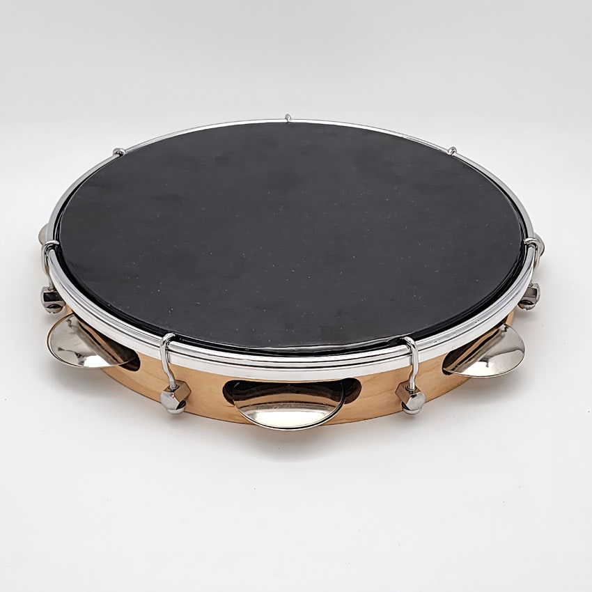 Used LP Wood Pandeiro w/Synthetic Head 10" - Fair - Drum Center Of Portsmouth