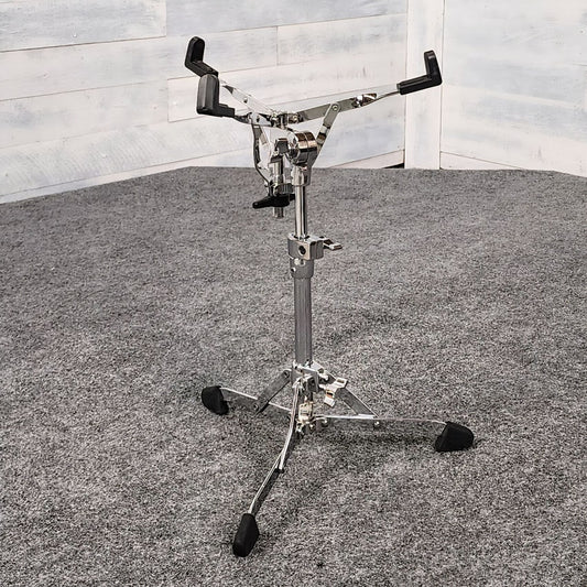 Used Gibraltar Single Braced Flat Base Snare Drum Stand - Very Good - Drum Center Of Portsmouth