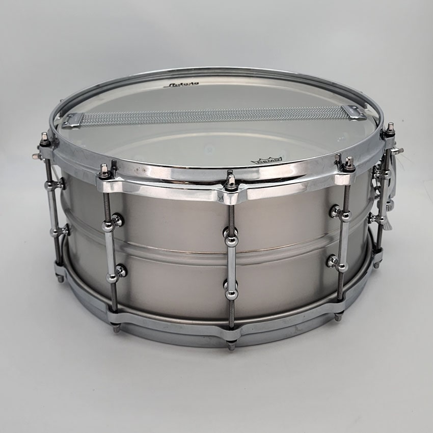 Used Ludwig Acrolite Snare Drum 14x6.5 w/ Tube Lugs & Die Cast Hoops - Very Good - Drum Center Of Portsmouth