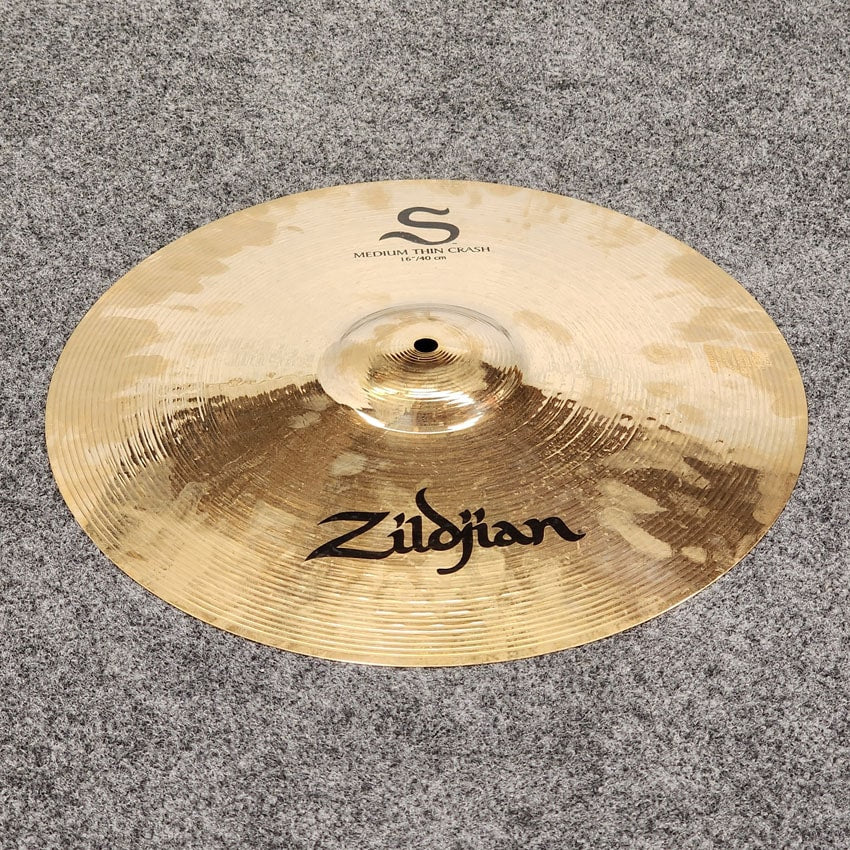 Used Zildjian S Series Medium Thin Crash Cymbal 16" - Good - Drum Center Of Portsmouth