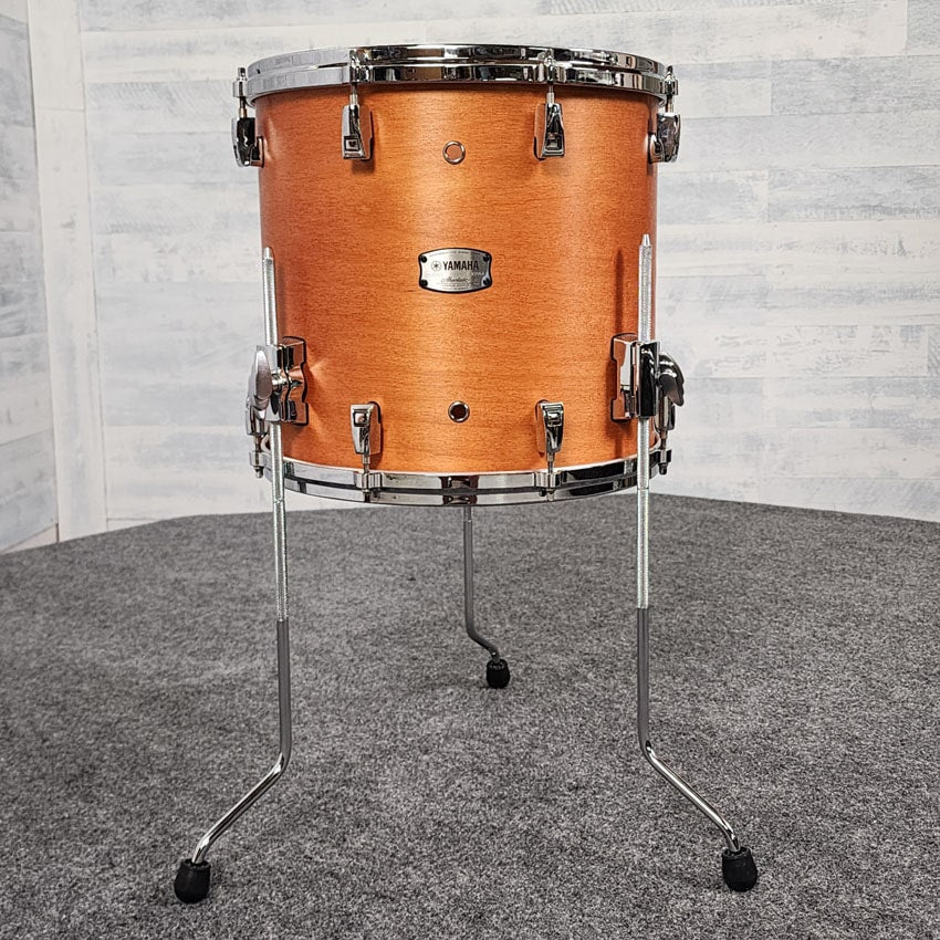 Used Yamaha Absolute Hybrid Maple 4pc Drum Set Vintage Natural - Excellent - Drum Center Of Portsmouth