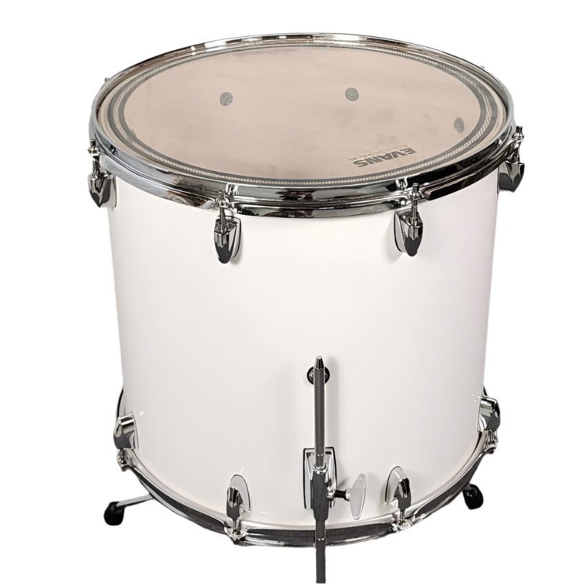 Used Yamaha Stage Custom Floor Tom 16x15 Pure White - Good - Drum Center Of Portsmouth