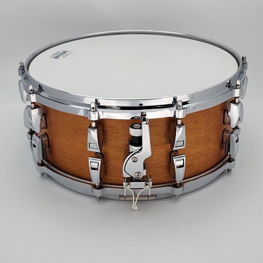 Used Yamaha Absolute Hybrid Maple Snare Drum 14x6 Vintage Natural - Excellent - Drum Center Of Portsmouth