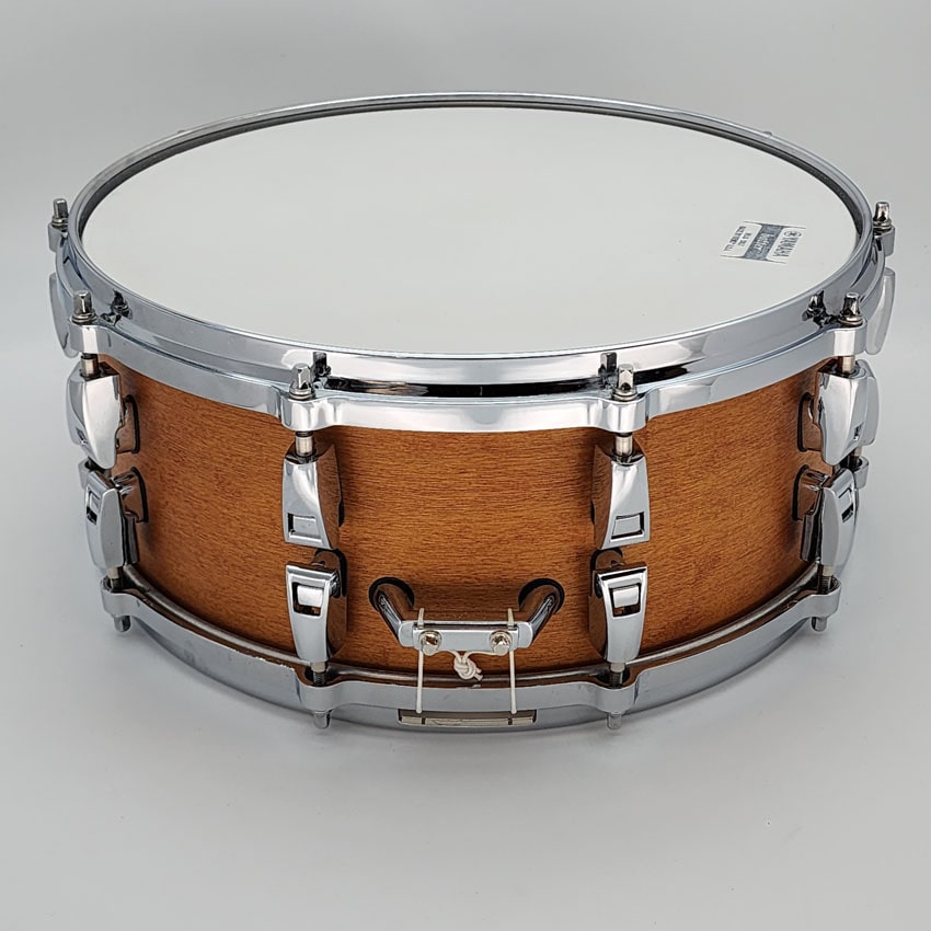 Used Yamaha Absolute Hybrid Maple Snare Drum 14x6 Vintage Natural - Excellent - Drum Center Of Portsmouth