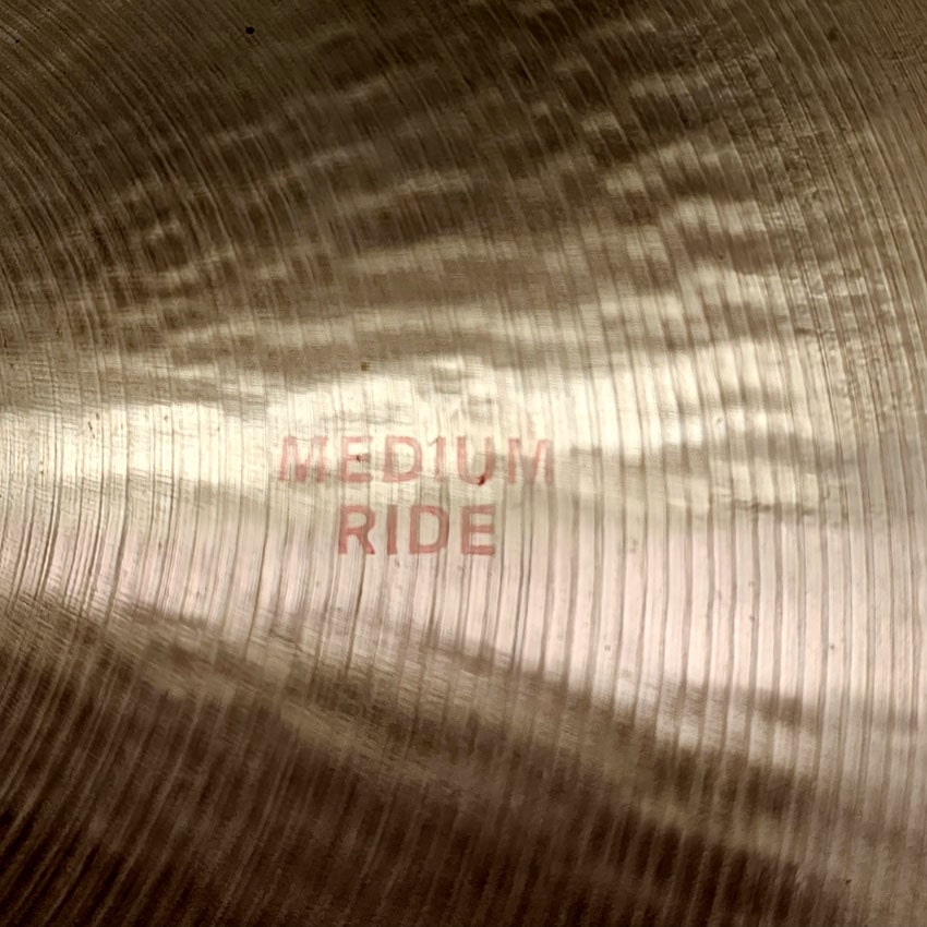 Used Paiste Formula 602 Medium Ride Cymbal Pre-Serial 20" - Very Good - Drum Center Of Portsmouth
