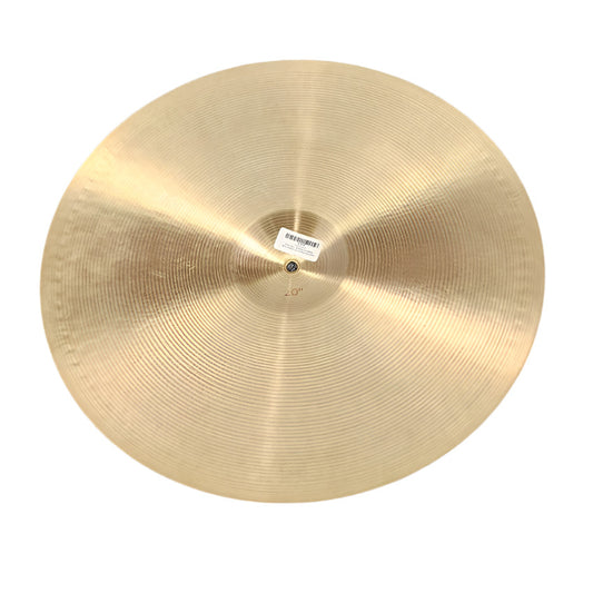 Used Paiste Formula 602 Medium Ride Cymbal Pre-Serial 20" - Very Good - Drum Center Of Portsmouth