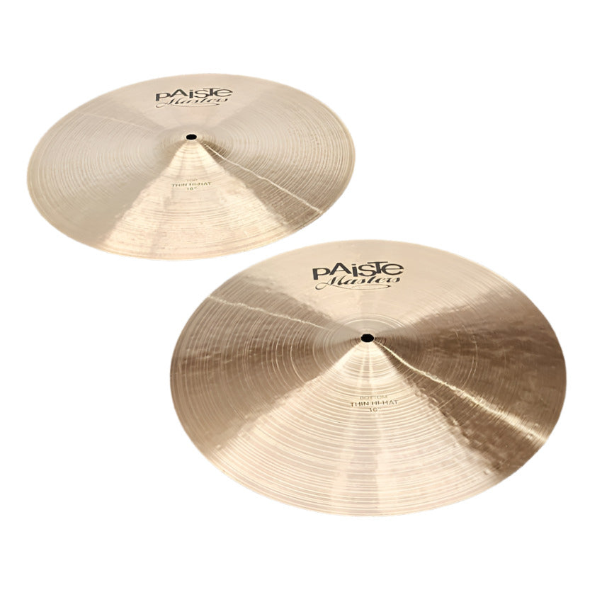Used Paiste Masters Thin Hi Hat Cymbals 16" - Very Good - Drum Center Of Portsmouth