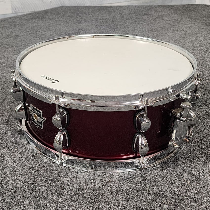 Used Premier Cabria 4pc Drum Set Wine Red Lacquer - Excellent - Drum Center Of Portsmouth