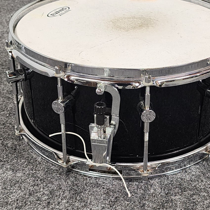 Used Vintage Sonor Force 3000 5pc Drum Set Black - Fair - Drum Center Of Portsmouth