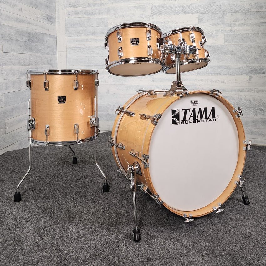 Used Tama 50th Limited Superstar Reissue 4pc Drum Set - Good - Drum Center Of Portsmouth