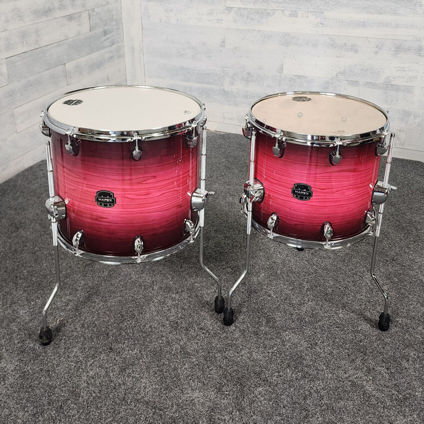 Used Mapex Armory 6pc Drum Set Tanzani Burst - Very Good - Drum Center Of Portsmouth