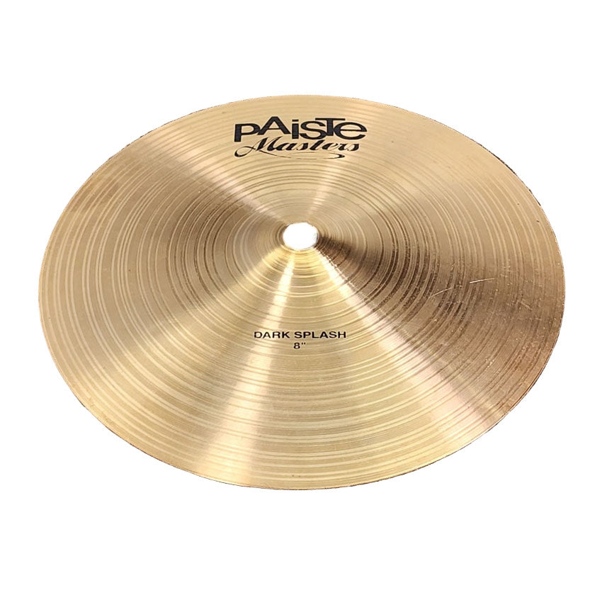 Used Paiste Masters Dark Splash Cymbal 10" - Very Good - Drum Center Of Portsmouth