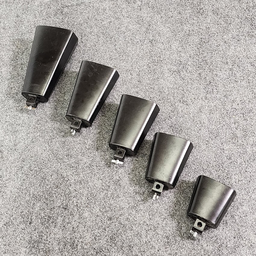 Used Misc Cowbell Set of 5 Descending Sizes - Good - Drum Center Of Portsmouth