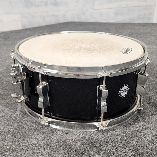 Used Ludwig Accent 5pc Drum Set Black Sparkle - Fair - Drum Center Of Portsmouth
