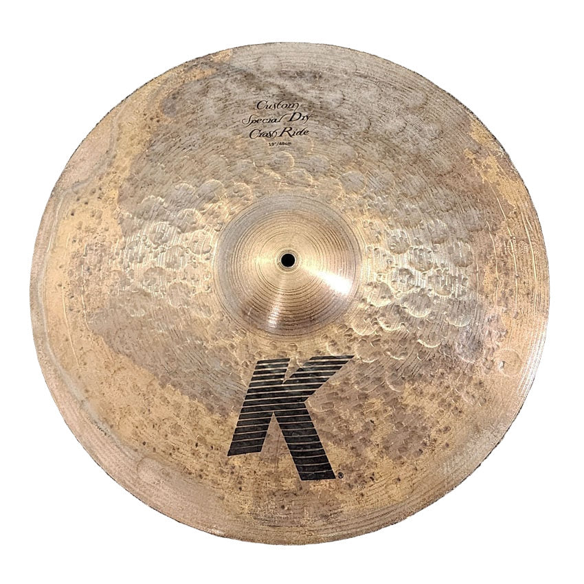 Used Zildjian K Custom Special Dry Crash Ride Cymbal 19" 1784 grams - Very Good - Drum Center Of Portsmouth