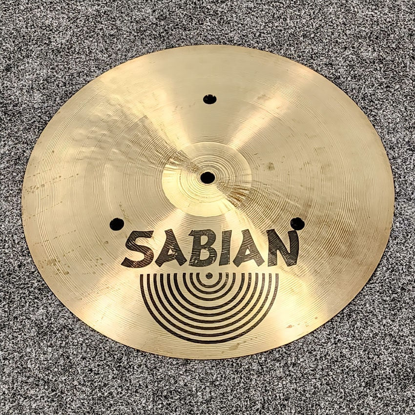 Used Sabian Fast Hats Hi Hat Cymbal BOTTOM ONLY 13" 1450g - Very Good - Drum Center Of Portsmouth