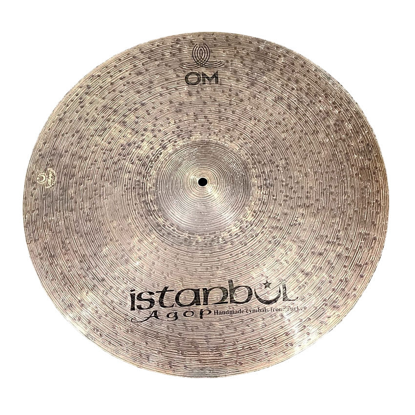 Used Istanbul Agop OM Crash Cymbal 20" 1806 grams - Very Good - Drum Center Of Portsmouth