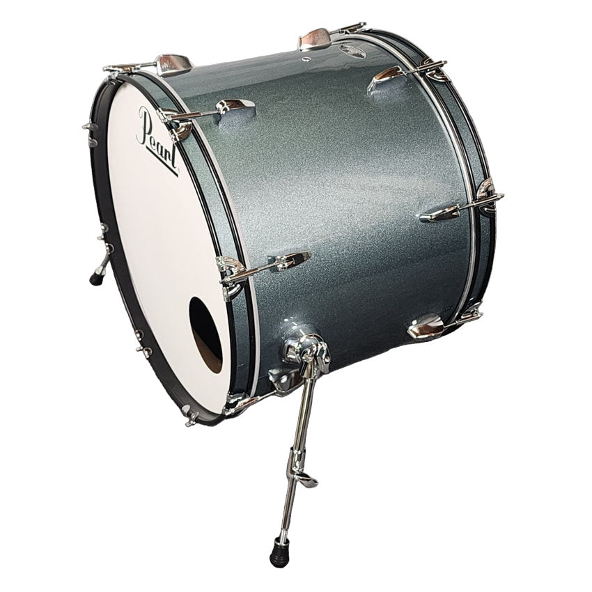 Used Pearl Roadshow Bass Drum 22x16 Blue Sparkle - Good - Drum Center Of Portsmouth