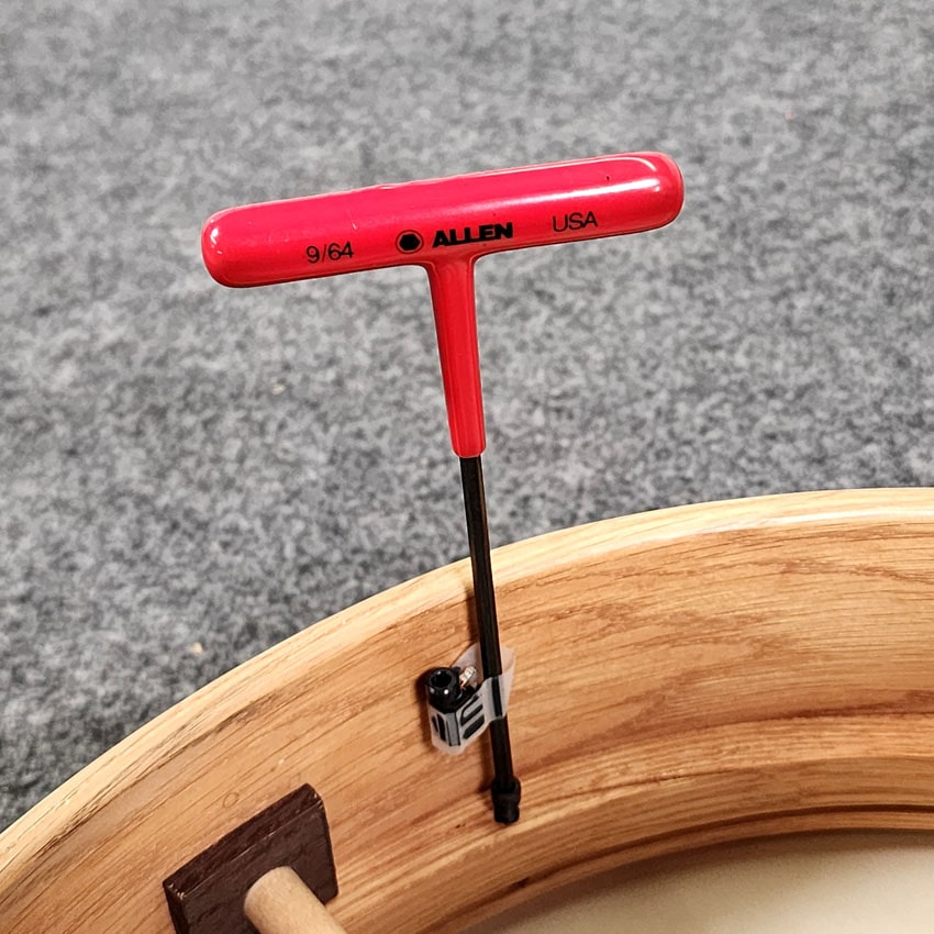 Used Cooperman Bodhrán 18" w/Bag, Tipper, & Tuner - Very Good - Drum Center Of Portsmouth