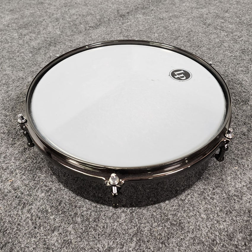 Used LP Timbale Set Black Nickel - Very Good - Drum Center Of Portsmouth