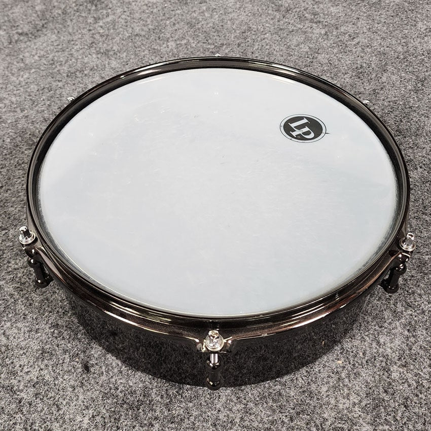 Used LP Timbale Set Black Nickel - Very Good - Drum Center Of Portsmouth