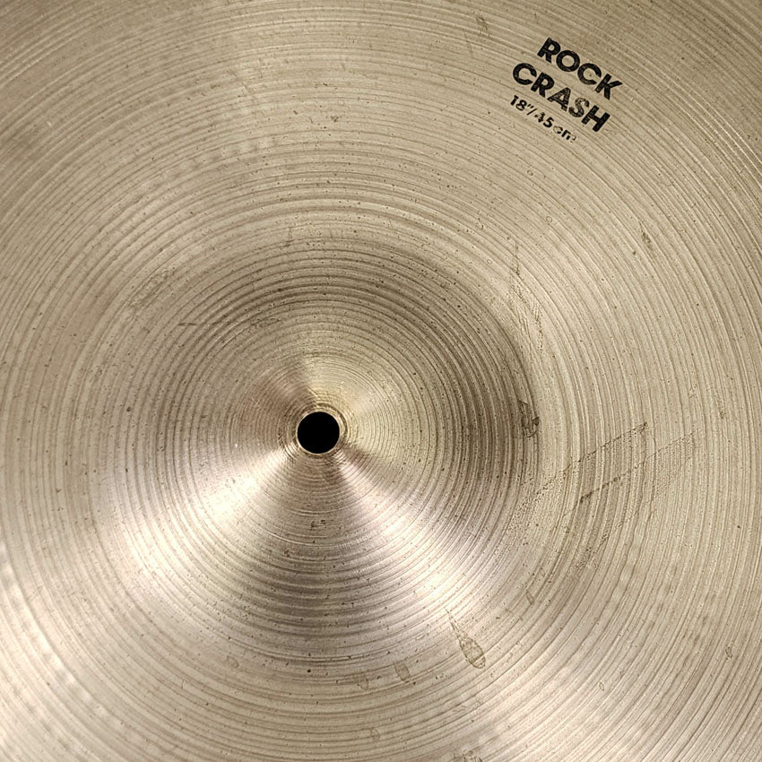 Used Zildjian Rock Crash Cymbal 18" - Good - Drum Center Of Portsmouth