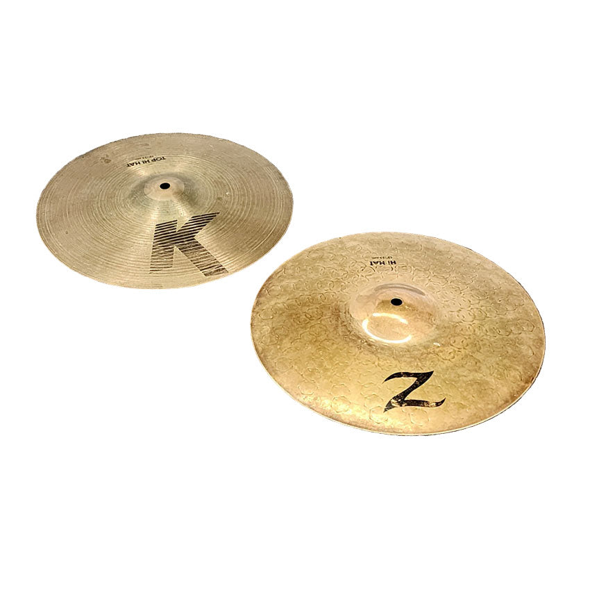 Used Zildjian K/Z Special Pair Hi Hat Cymbals 13" - Fair - Drum Center Of Portsmouth