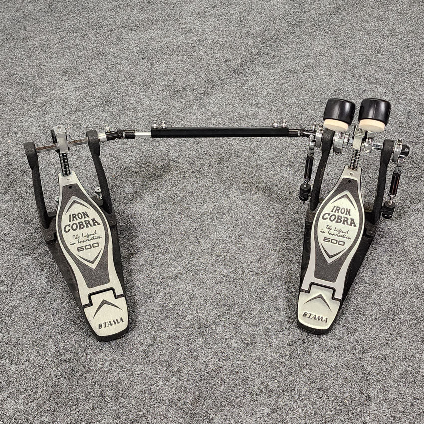 Used Tama Iron Cobra 600 Double Bass Drum Pedal - Very Good - Drum Center Of Portsmouth