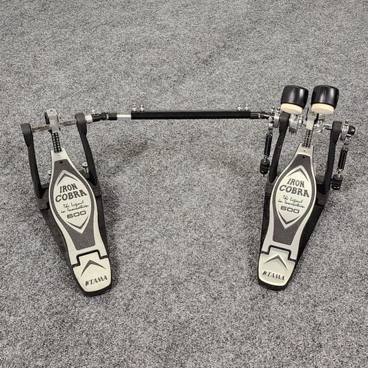 Used Tama Iron Cobra 600 Double Bass Drum Pedal - Very Good - Drum Center Of Portsmouth