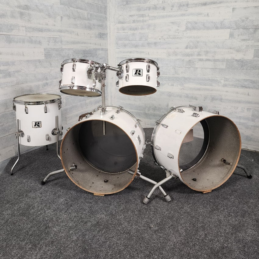 Used Rogers 1970s Big R 5pc Drum Set - Fair - Drum Center Of Portsmouth