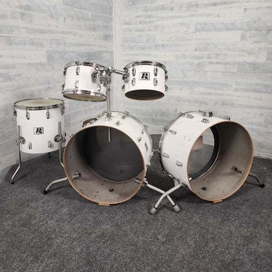 Used Rogers 1970s Big R 5pc Drum Set - Fair - Drum Center Of Portsmouth