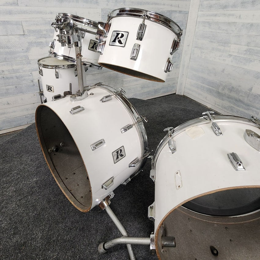 Used Rogers 1970s Big R 5pc Drum Set - Fair - Drum Center Of Portsmouth