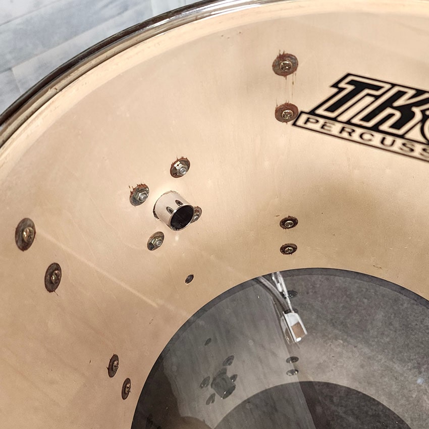 Used TKO 5pc Drum Set Compete w/Cymbals & Hw, Green - Fair - Drum Center Of Portsmouth