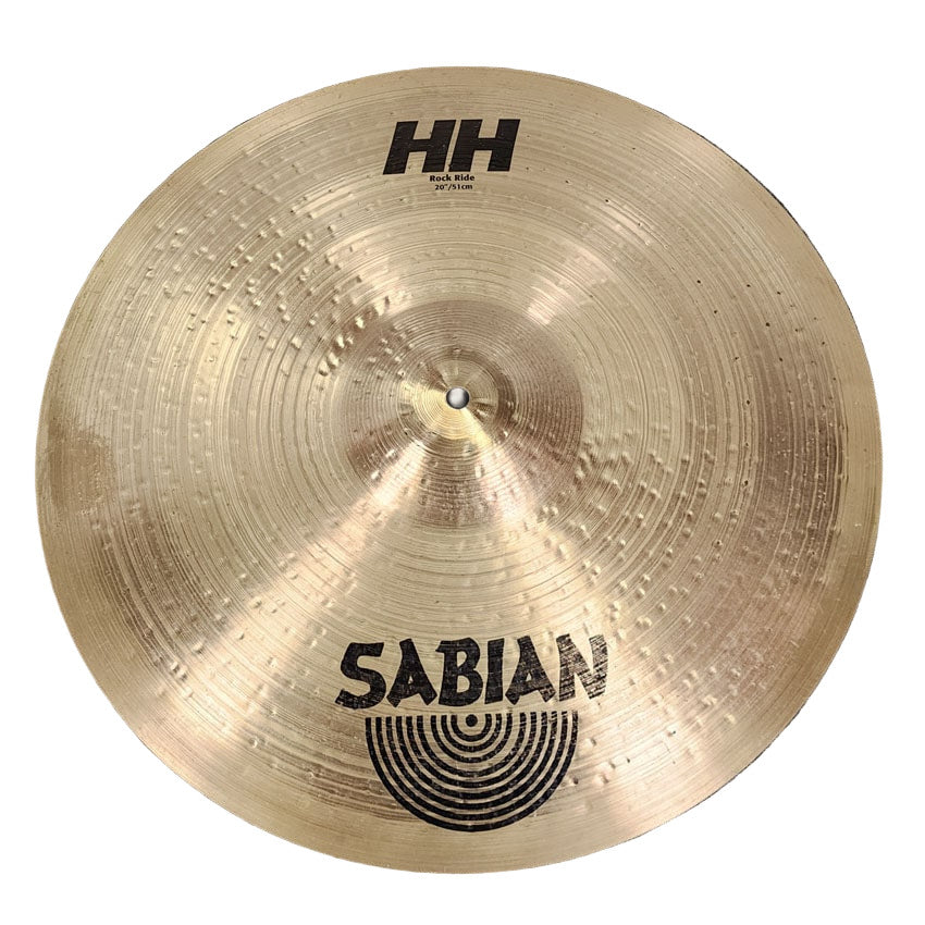 Used Sabian HH Rock Ride Cymbal 20" - Good - Drum Center Of Portsmouth