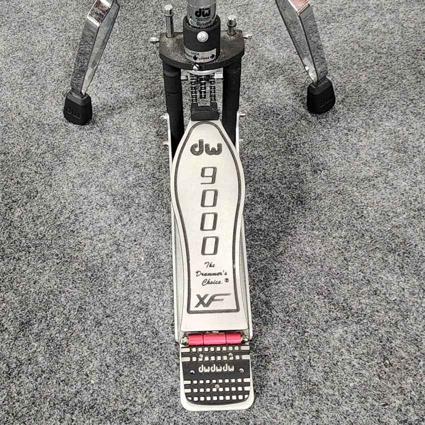Used DW 9000 Series XF Extended Footboard 2-Leg Hi-Hat Stand - Good - Drum Center Of Portsmouth