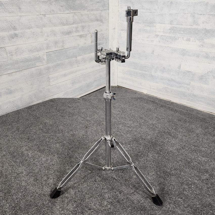 Used DW Double Tom Stand w/Gibraltar Cymbal Holder - Good - Drum Center Of Portsmouth
