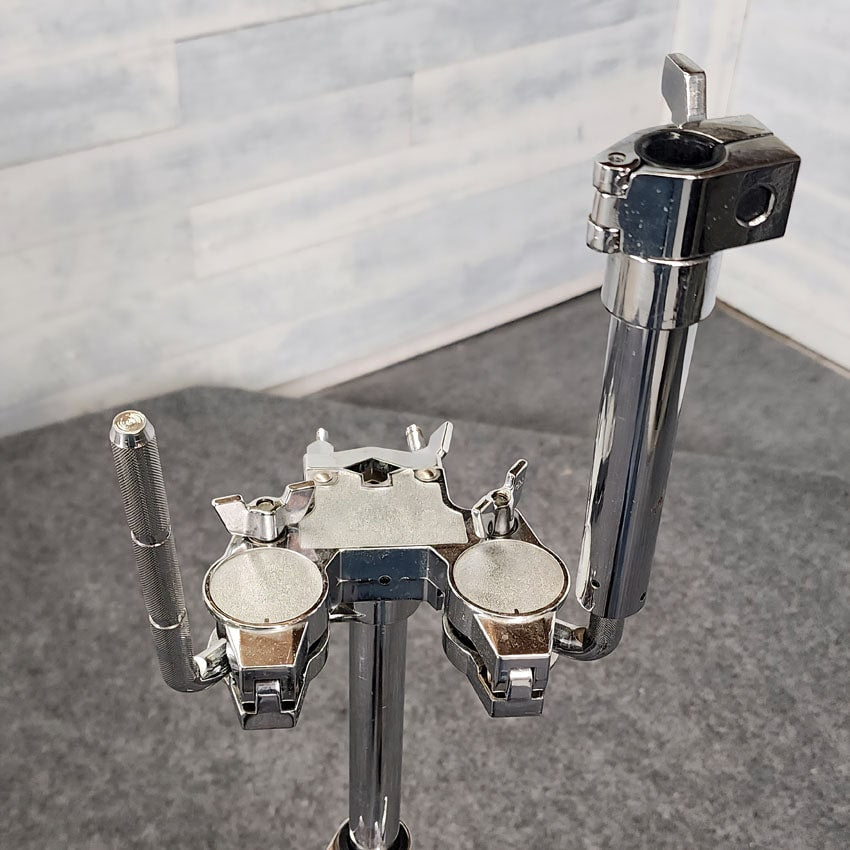 Used DW Double Tom Stand w/Gibraltar Cymbal Holder - Good - Drum Center Of Portsmouth